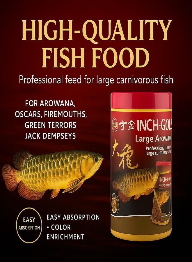 VAYINATO Inch Gold Large Arowana,454G For Large Arowanas And Carnivorous Fish|The Prompt Acceptance And Promotion Of Colour - Image 2